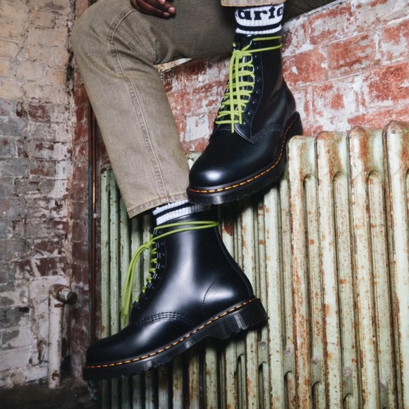 Dr. Martens Men\'s 1460 BEN LIMITED EDITION Black Smooth Leather US 10 RARE!!! main image 6